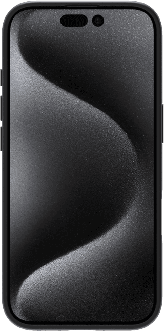 BlueBuilt Back Cover iPhone 16 Pro Black + Privacy Filter Screen Protector Glass