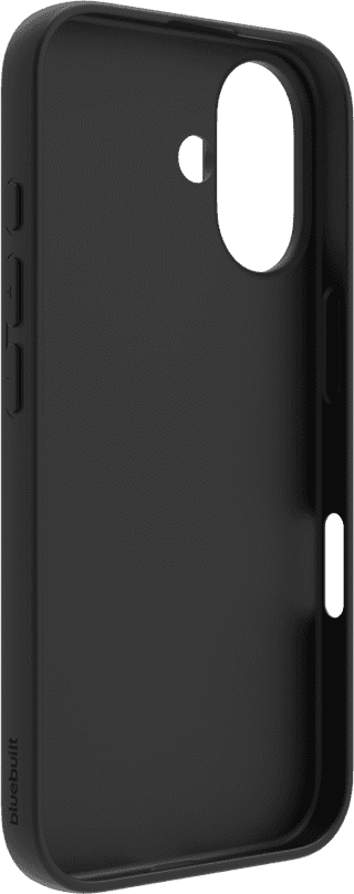 BlueBuilt Back Cover iPhone 16 Black