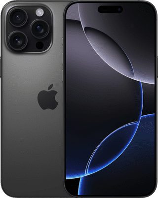 Refurbished iPhone 16 Pro Max 256GB Titan Schwarz (Sehr gut)