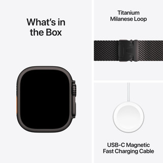 Apple Watch Ultra 2 4G 49mm Black Milanese Watch Strap M