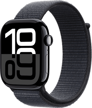Apple Watch Series 10 4G 46mm Black Sport Watch Strap