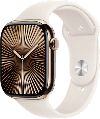 Apple Watch Series 10 4G 46mm Titanium Gold Sport Band M/L