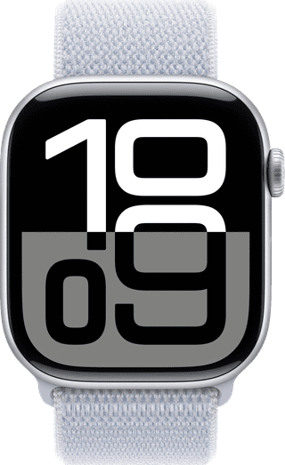 Apple Watch Series 10 4G 46 mm Silber Sport Loop