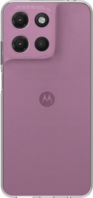 Just in Case Soft Design Motorola Moto G17 / G17 Power Backcover Transparent