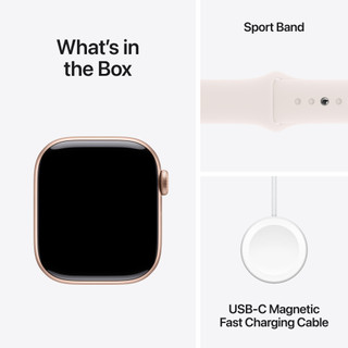 Apple Watch Series 10 42mm Rose Gold Sport Band S/M