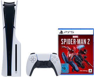 PlayStation 5 Slim mit Laufwerk + Spider-Man 2