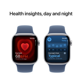 Apple Watch Series 10 42mm Silver Sport Band M/L