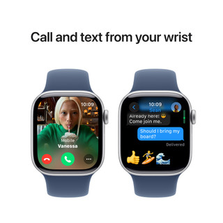 Apple Watch Series 10 42mm Silver Sport Band M/L