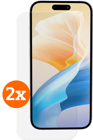 BlueBuilt Apple iPhone 16 Pro Max Screen Protector Glass Duo Pack