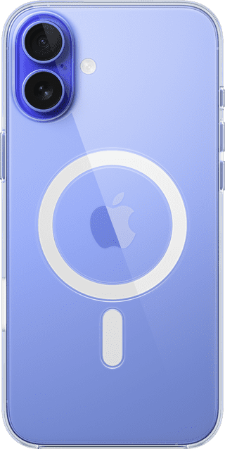 Apple iPhone 16 Plus Back Cover with MagSafe Transparent