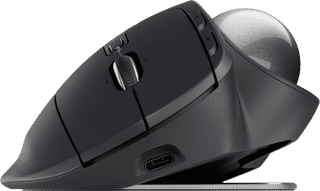 Logitech MX Ergo S Advanced Wireless Trackball Maus Schwarz
