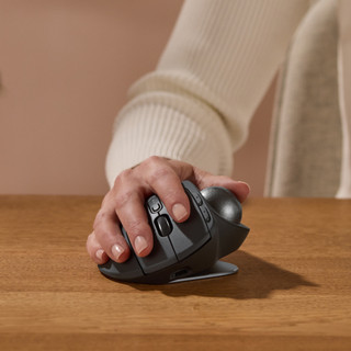 Logitech MX Ergo S Advanced Wireless Trackball Maus Schwarz