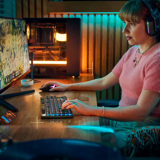 Gaming-Tastatur Logitech G915 X Lightspeed TKL Wireless Schwarz Qwertz