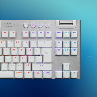 Gaming-Tastatur Logitech G915 TKL Lightspeed TKL Wireless Weiß Qwertz