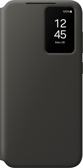 Samsung Galaxy S24 FE Clear View Book Case Black