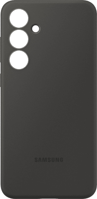 Samsung Galaxy S24 FE Silicone Back Cover Black