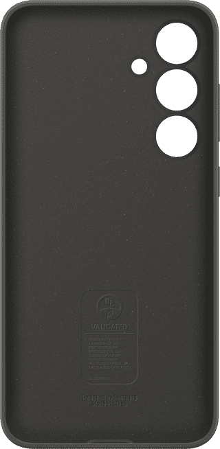 Samsung Galaxy S24 FE Silicone Back Cover Black