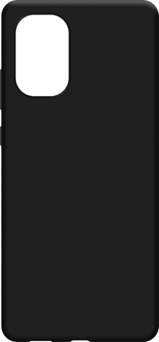 Just in Case Soft Design Motorola Moto G85 Backcover Schwarz