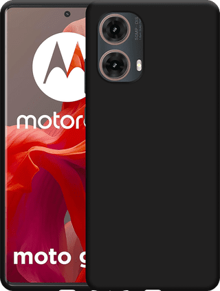 Just in Case Soft Design Motorola Moto G85 Backcover Schwarz