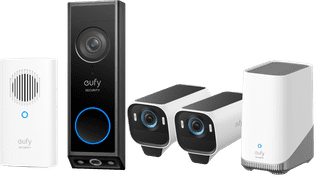 EufyCam S3 Pro Duo Pack + Eufy Video Doorbell E340 + Chime