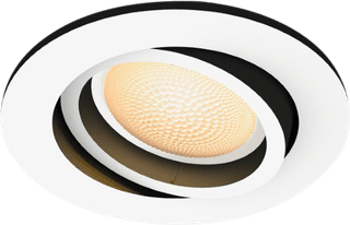 Philips Hue Milliskin Einbaustrahler White Ambiance - rund - Weiß