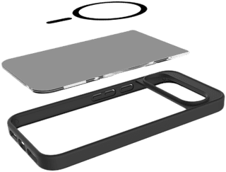 Just in Case Google Pixel 11 Pro XL / 10 Pro XL Backcover mit Magnet Schwarz