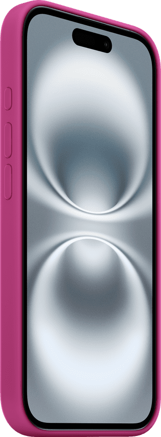 Apple iPhone 16 Back Cover with MagSafe Fuchsia