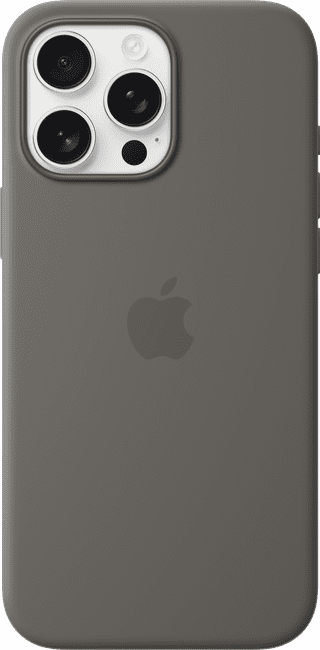 Apple iPhone 16 Pro Max Backcover mit MagSafe Steingrau