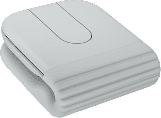 Logitech Mobi Fold Maus Off-White