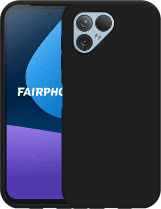 Just in Case Fairphone 5 Soft TPU Case Black