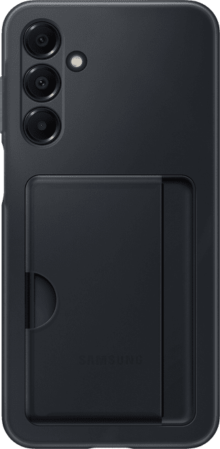 Samsung Galaxy A16 Card Slot Back Cover Black