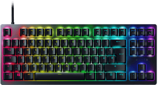 Razer Huntsman V2 TKL Rot Gaming-Tastatur Qwertz