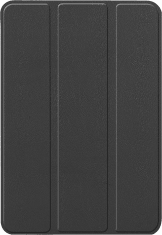 Just in Case Tri-Fold Apple iPad Mini 7 Book Case Black