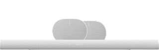 Sonos Arc Ultra + 2x Sonos Era 300 Weiß