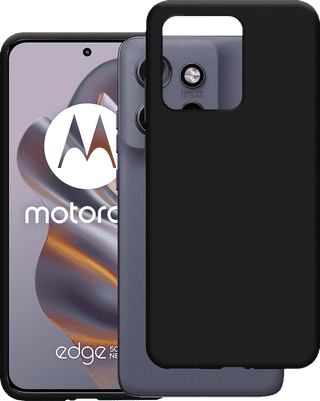 Just in Case Soft Design Motorola Edge 50 Neo Backcover Schwarz