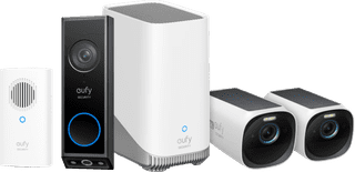 eufyCam 3 Doppelpack + Video Doorbell E340 + Chime