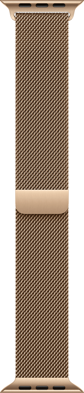 Apple Watch 44/45/46 mm Milanaise-Armband Gold