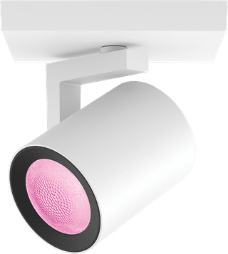 Philips Hue Argenta Aufbauspot White & Color - Weiß - 1 Spot
