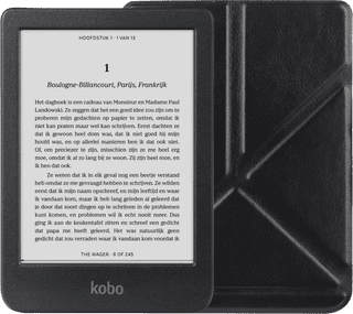 Kobo Clara BW Black + BlueBuilt Book Case Black