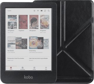 Kobo Clara Colour Black + BlueBuilt Book Case Black