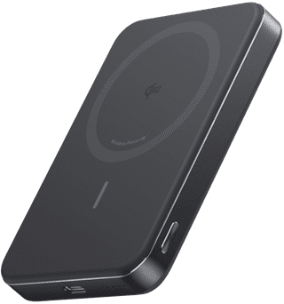 Anker MagGo Slim Wireless Powerbank mit MagSafe und Qi2 10.000 mAh mit Schnellladefunktion Schwarz