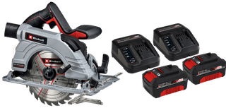 Einhell TP-CS 18/190 Li BL Solo 4Ah Battery (2x) Starter Kit