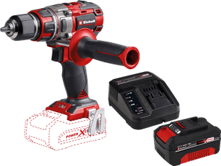 Einhell TP-CD 18/80 Li BL Solo + Einhell 18 V/4.0Ah Starter Kit- Power X-Change