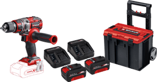 Einhell TP-CD 18/80 Li BL Solo 4.0Ah Battery (2x) E-Case L Starter Kit