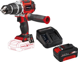 Einhell TP-CD 18/60 Li-i BL Solo + Einhell 18 V/4.0Ah Starter Kit