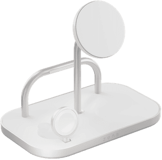 Zens 4-in-1 MagSafe mit Qi2 Kabelloses Ladegerät 15 W mit Ständer, Watch Stand und iPad Stand