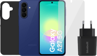 Samsung Galaxy A27 128GB Blau 5G + Komplettes Zubehörset