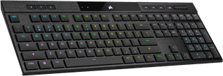Corsair K100 Wireless AIR Ultra-Thin Mechanische Gaming-Tastatur Qwertz