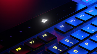 Corsair K100 Wireless AIR Ultra-Thin Mechanische Gaming-Tastatur Qwertz