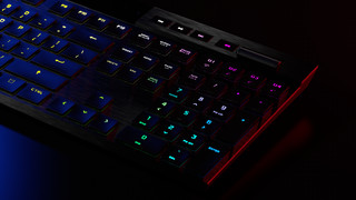 Corsair K100 Wireless AIR Ultra-Thin Mechanische Gaming-Tastatur Qwertz